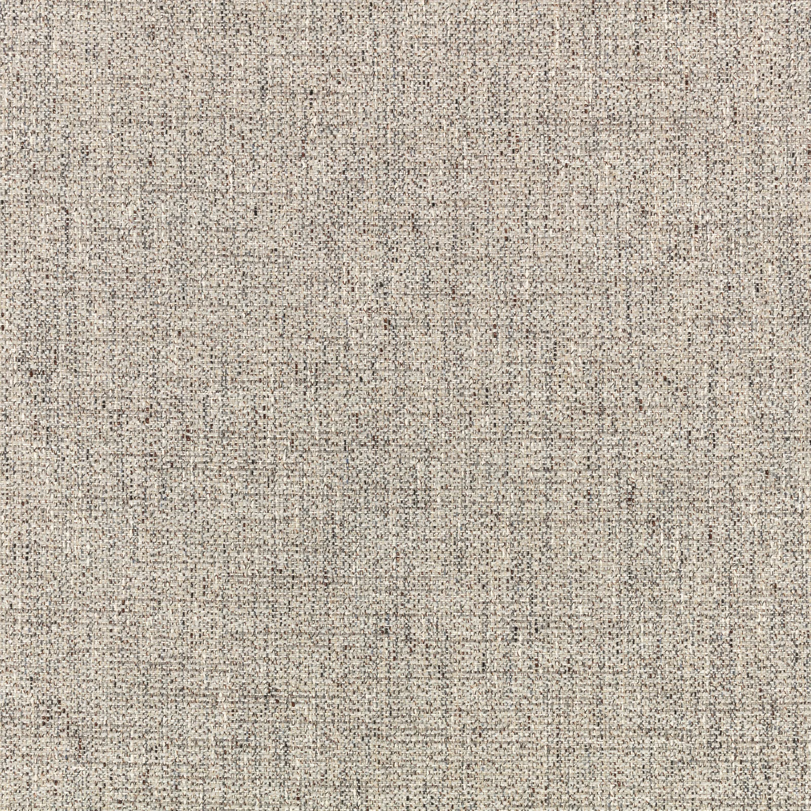 Pale greige textile with charcoal flecks and a close irregular woven texture