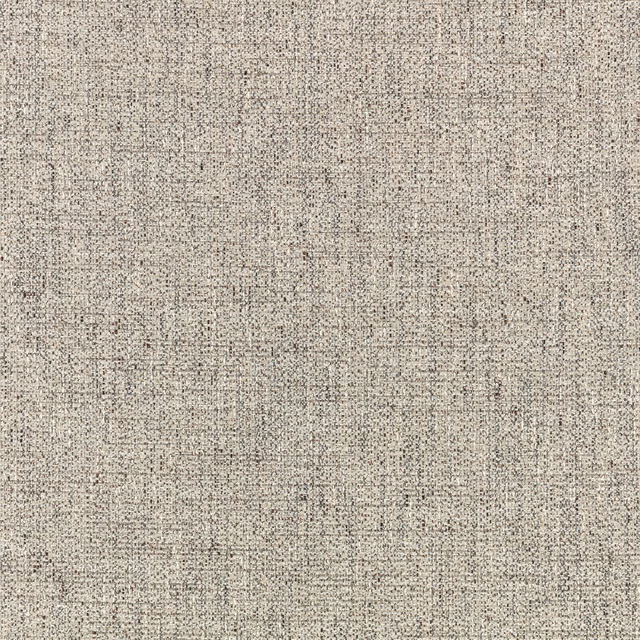Pale greige textile with charcoal flecks and a close irregular woven texture