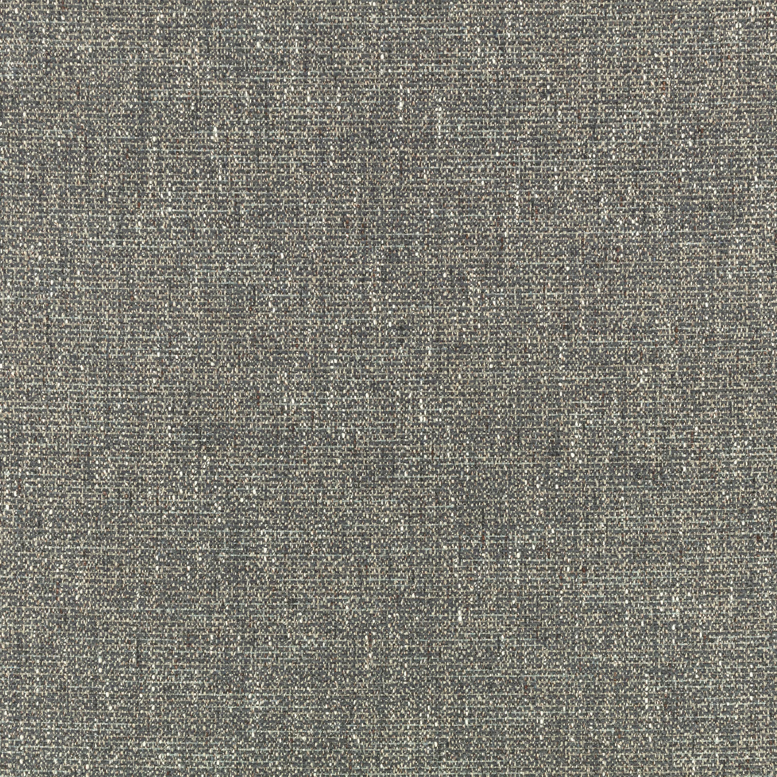 Close-up of Sula Thunder showing a dense mottled taupe-grey woven texture