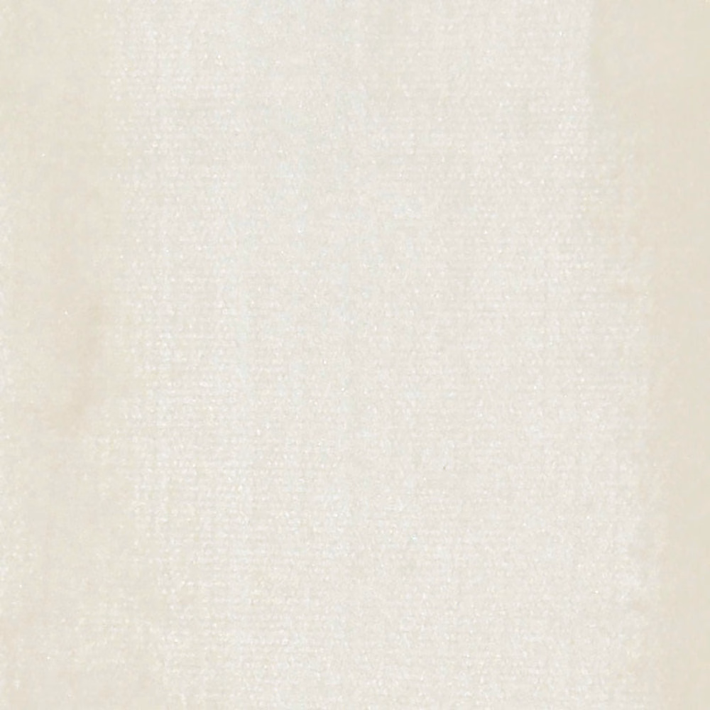 Pale warm beige plain woven fabric swatch with a soft subtle sheen