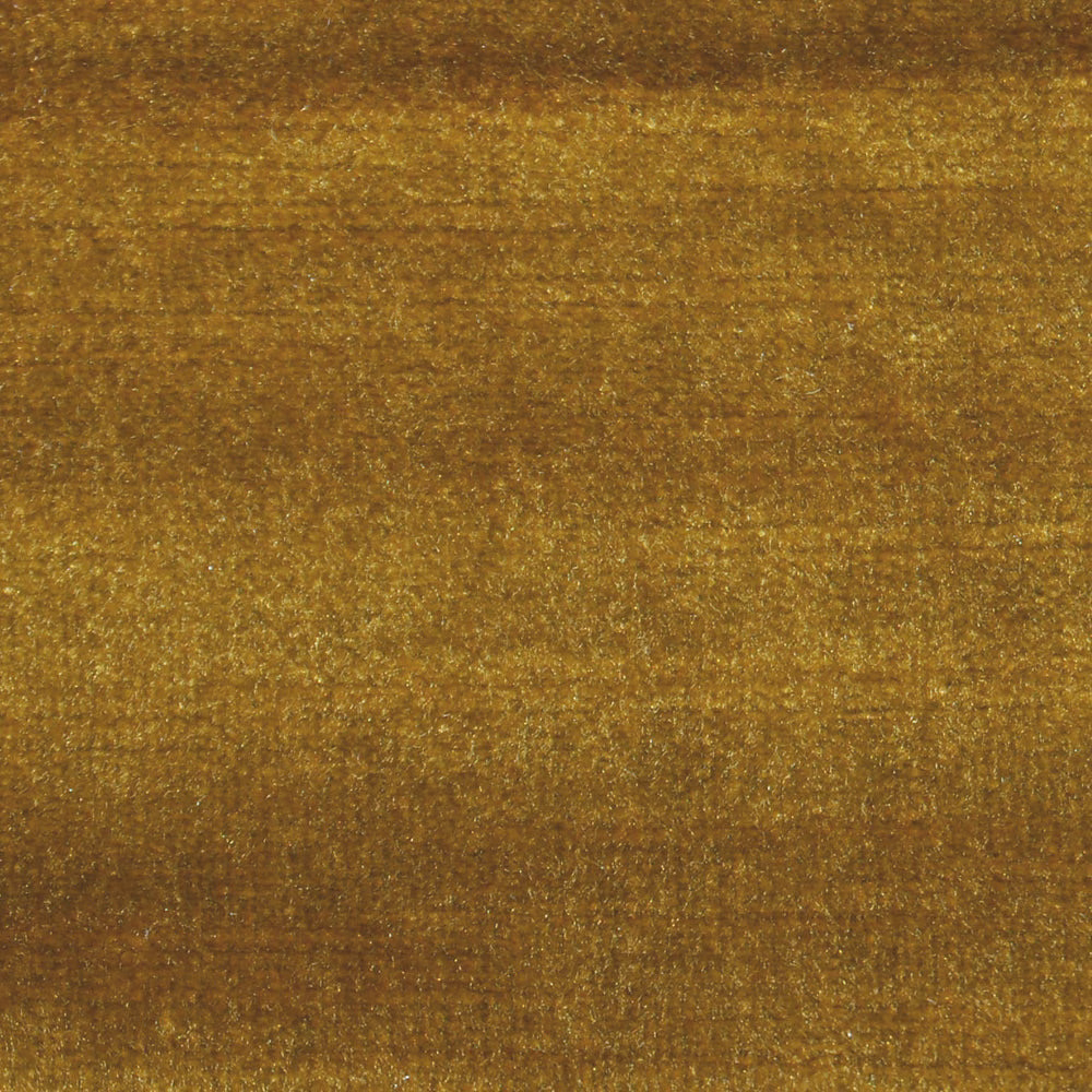 Gold velvet-look fabric with subtle horizontal banding and warm metallic sheen