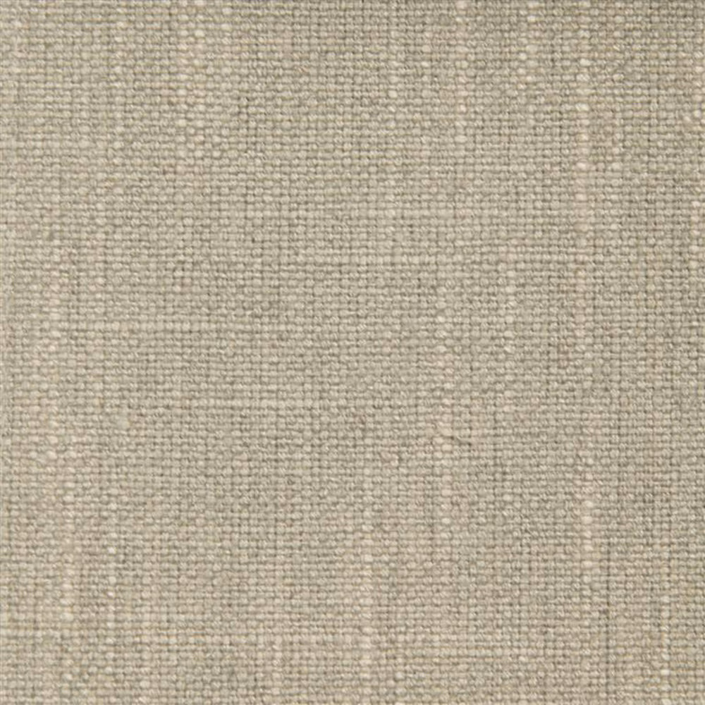 Close-up of warm beige woven fabric with fine textured surface