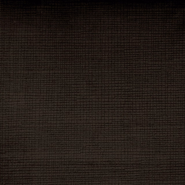 Dark burnt orange-brown woven fabric with a fine grid-like texture