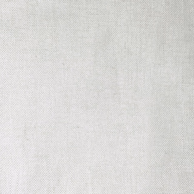 Soft chalk white woven fabric with fine linen-like texture