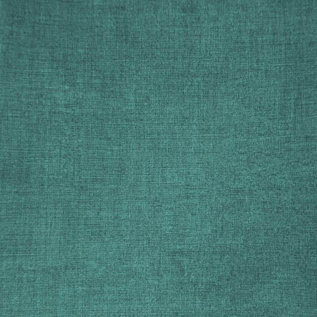 Muted teal-blue plain woven fabric with a softly textured finish