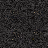 Close-up of dark charcoal black textured fabric with subtle flecked weave