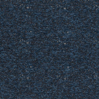 Close-up of deep mottled blue textured woven fabric
