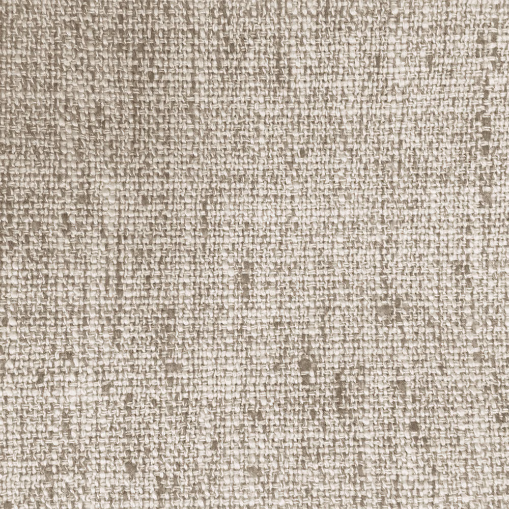 Warm cream woven fabric with a subtle slubbed, textured surface
