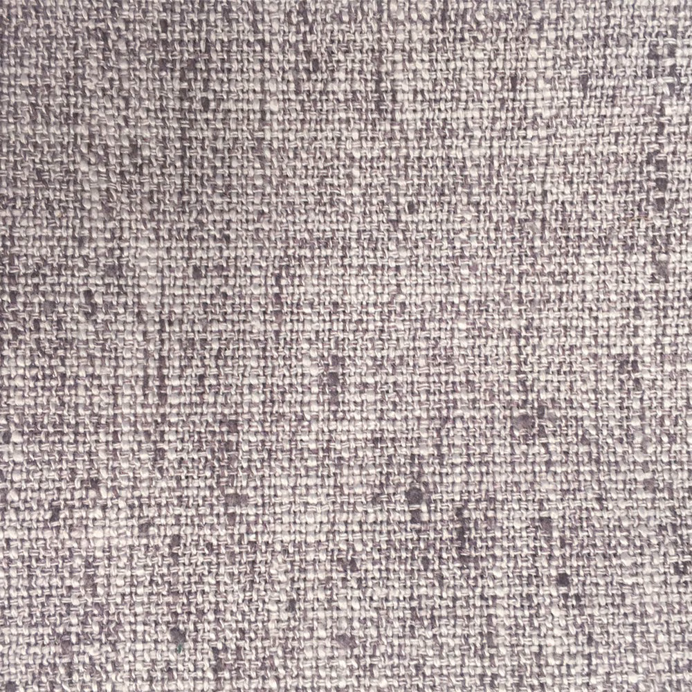 Close-up of a soft mauve-lilac woven fabric with speckled texture