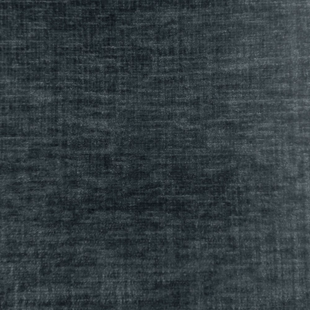 Deep slate grey textured fabric with a softly brushed, variegated weave