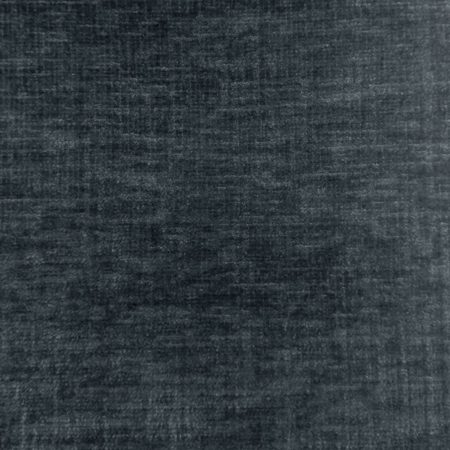 Deep slate grey textured fabric with a softly brushed, variegated weave
