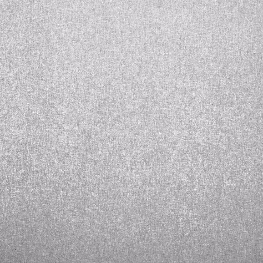 Light pale grey plain woven fabric with fine crosshatch texture