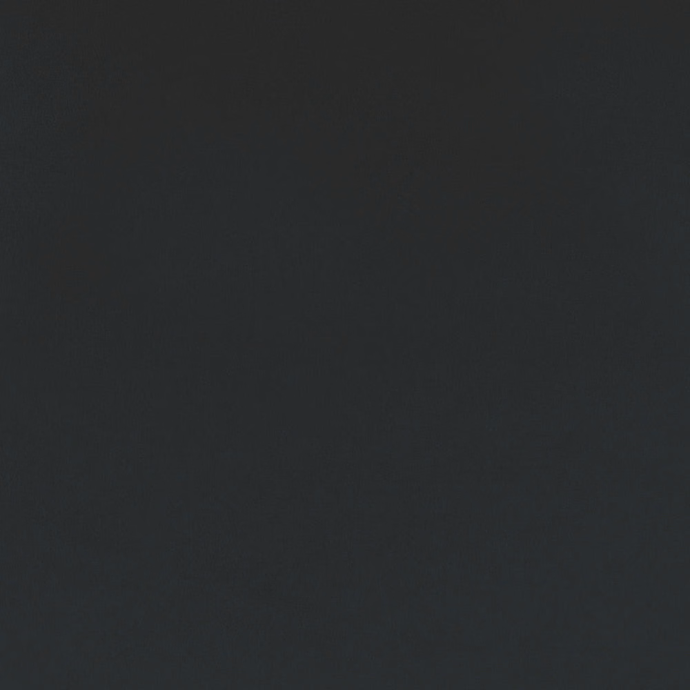 Dark charcoal-black fabric swatch with a smooth plain weave