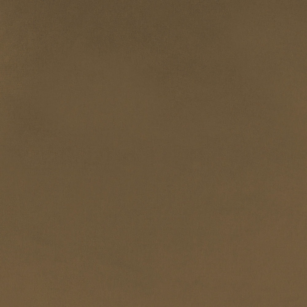 Close-up of a muted brown plain weave fabric with a softly shaded matte finish