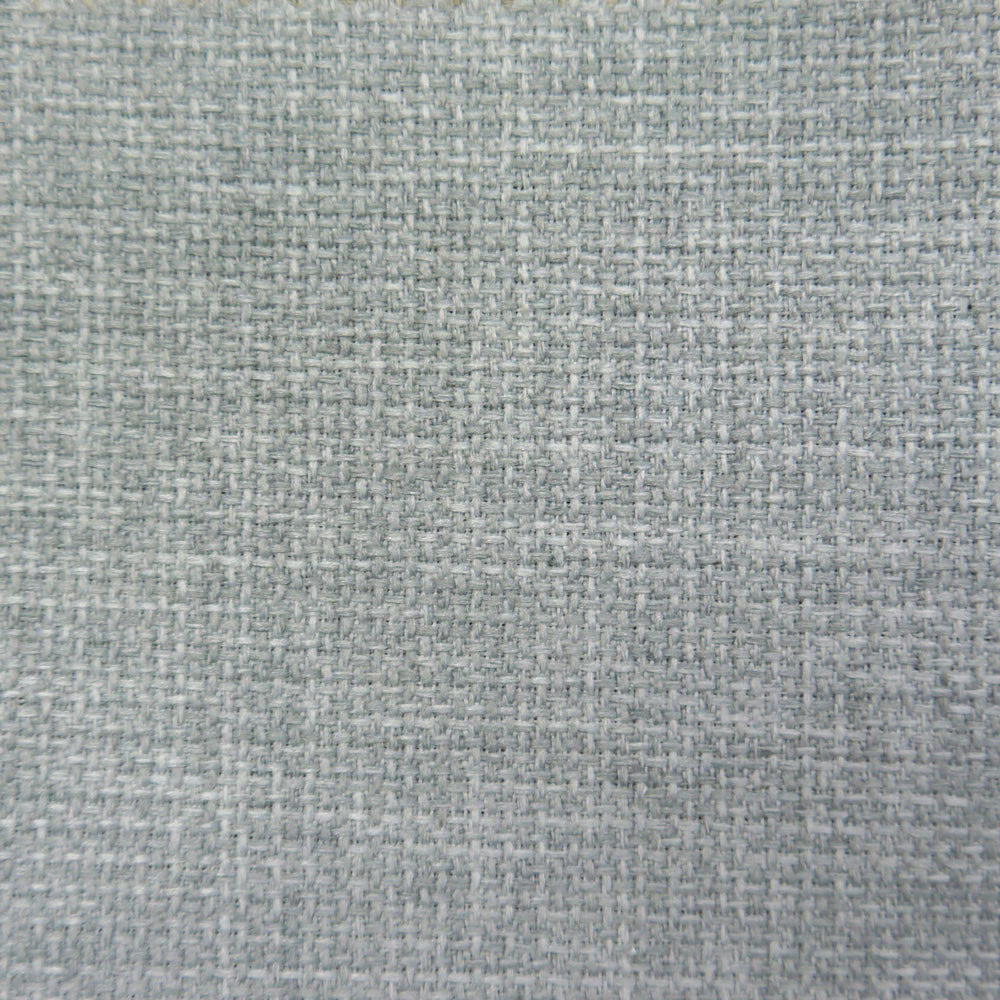 Soft misty grey woven fabric with a fine textured plain surface