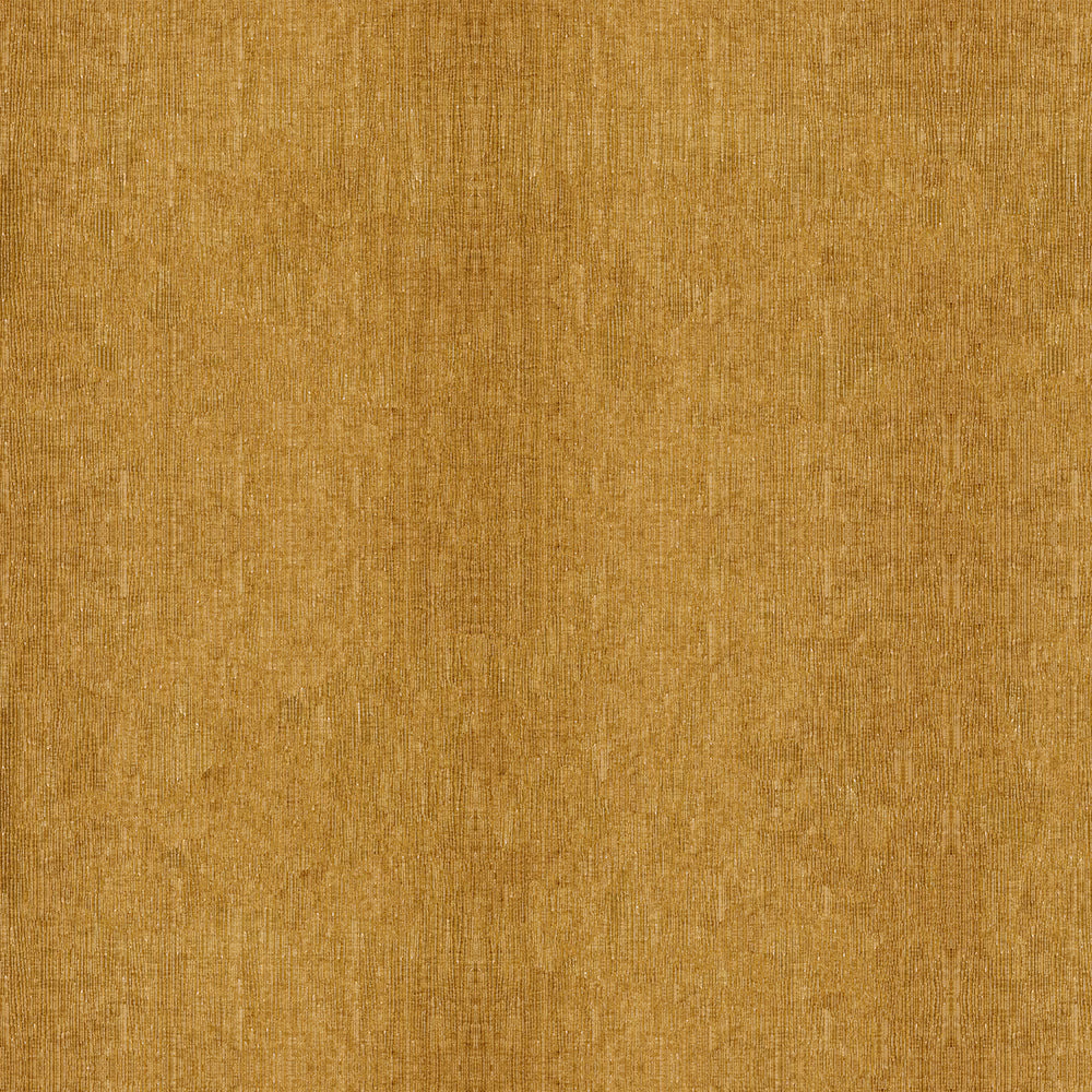 Warm mustard-gold textured woven fabric with a softly mottled finish