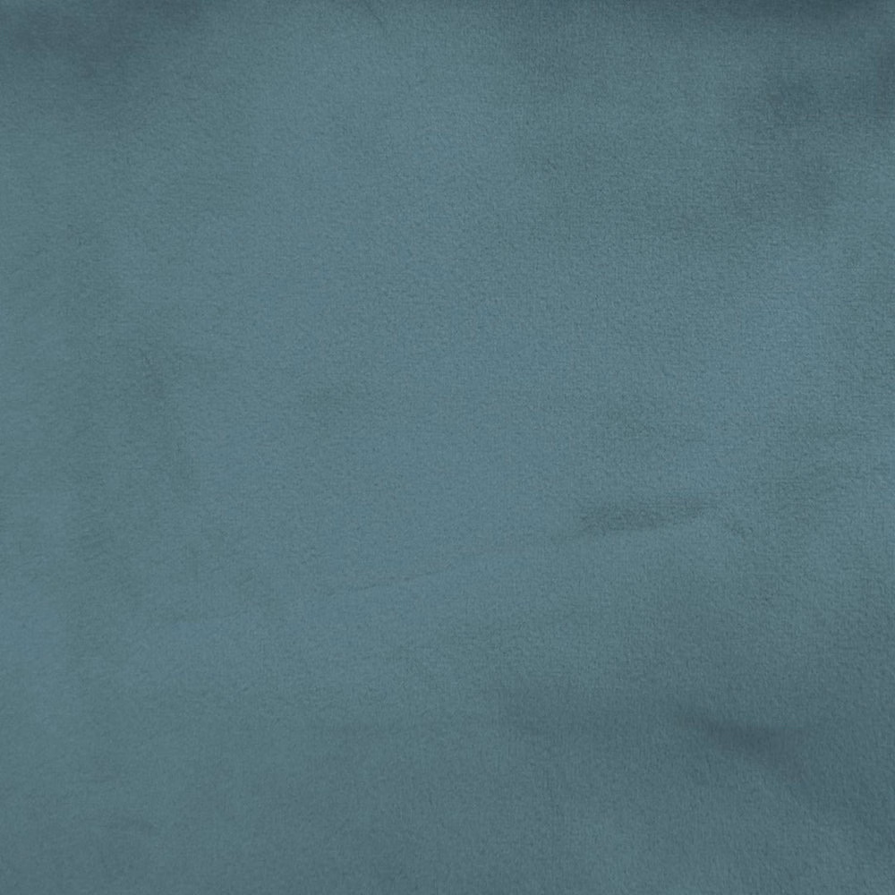 Muted blue-green plain fabric swatch with a soft matte finish