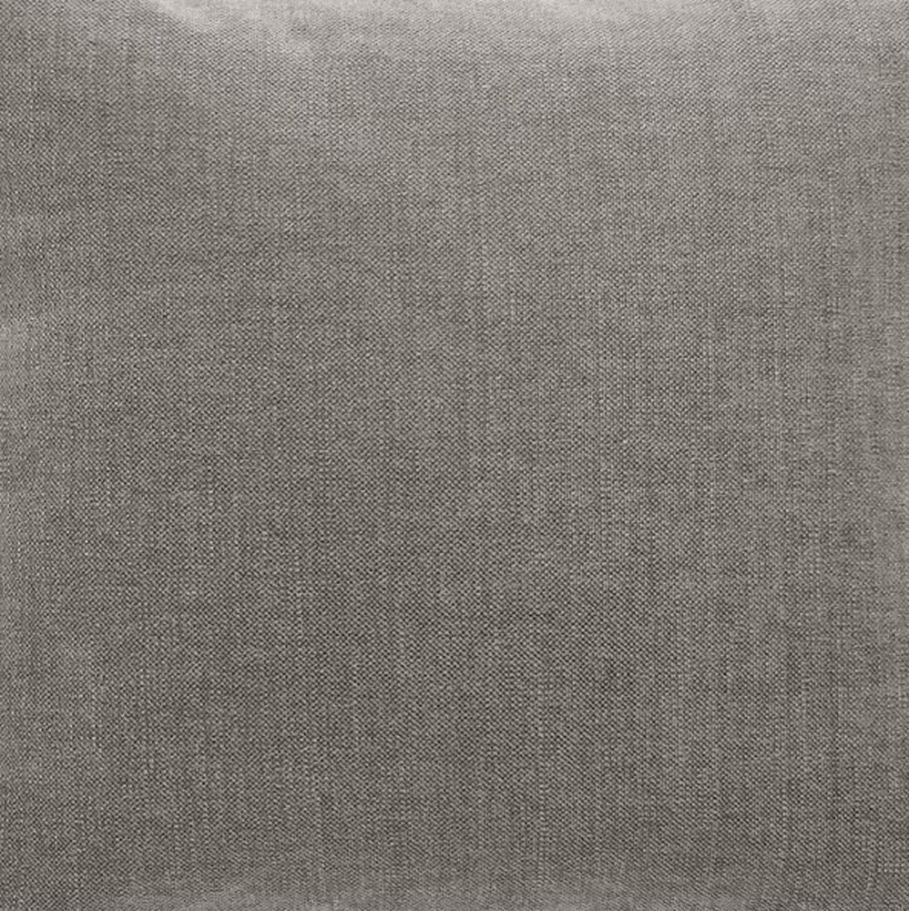Soft warm beige-grey woven fabric with a fine, even texture