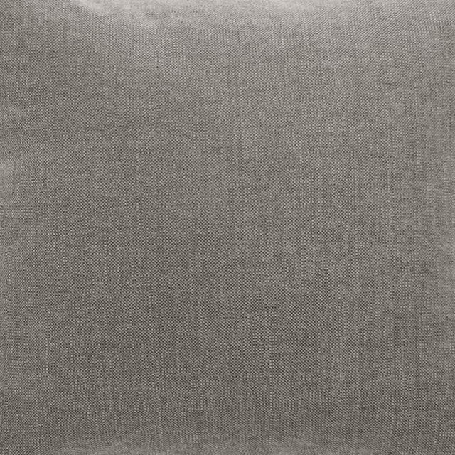 Soft warm beige-grey woven fabric with a fine, even texture