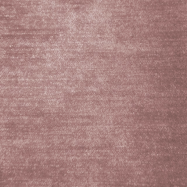 Dusty rose pink plain woven fabric with a soft pearly sheen