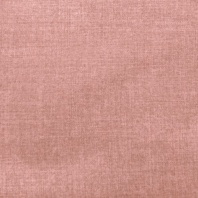 Dusty pink plain-woven fabric swatch with a soft, fine texture