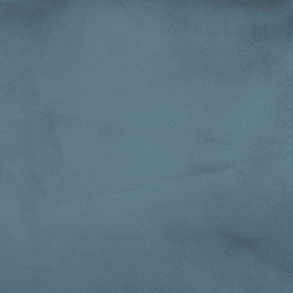 Soft muted blue plain fabric swatch with a smooth matte texture