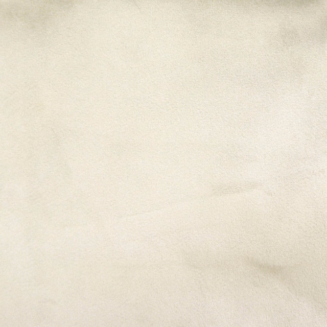 Pale warm cream fabric swatch with a smooth, softly brushed surface