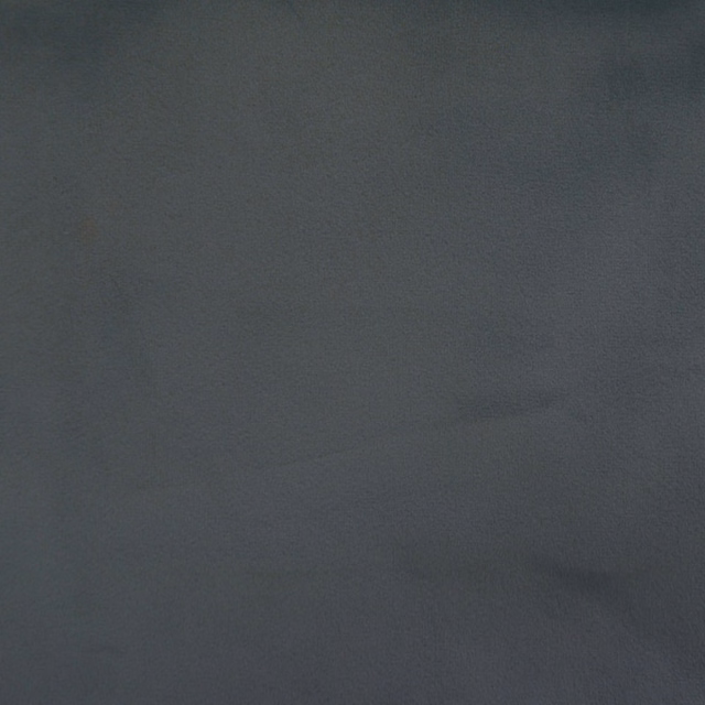 Dark charcoal grey plain woven fabric with a smooth matte surface