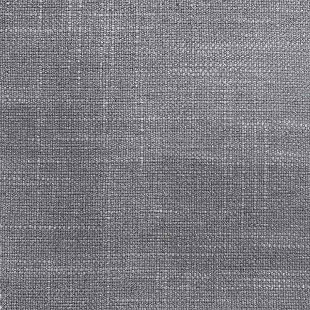 Close-up of soft grey woven fabric with fine speckled texture