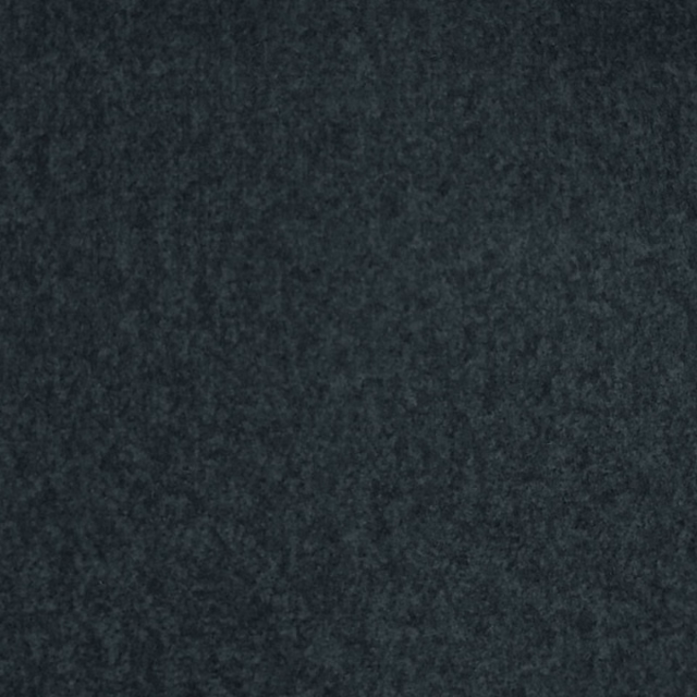 Deep charcoal-black fabric swatch with a soft, mottled matte texture