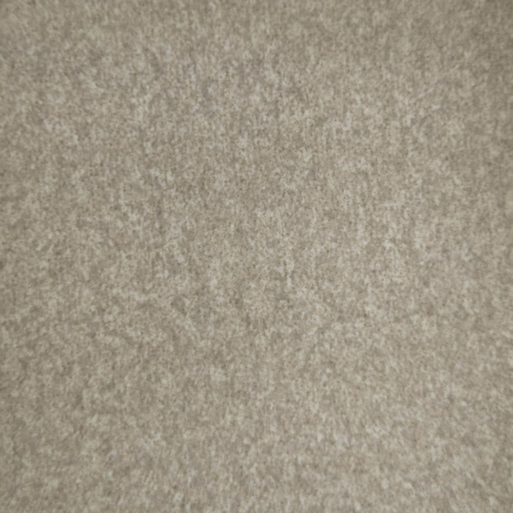 Soft warm cream textured fabric swatch with a brushed, mottled finish