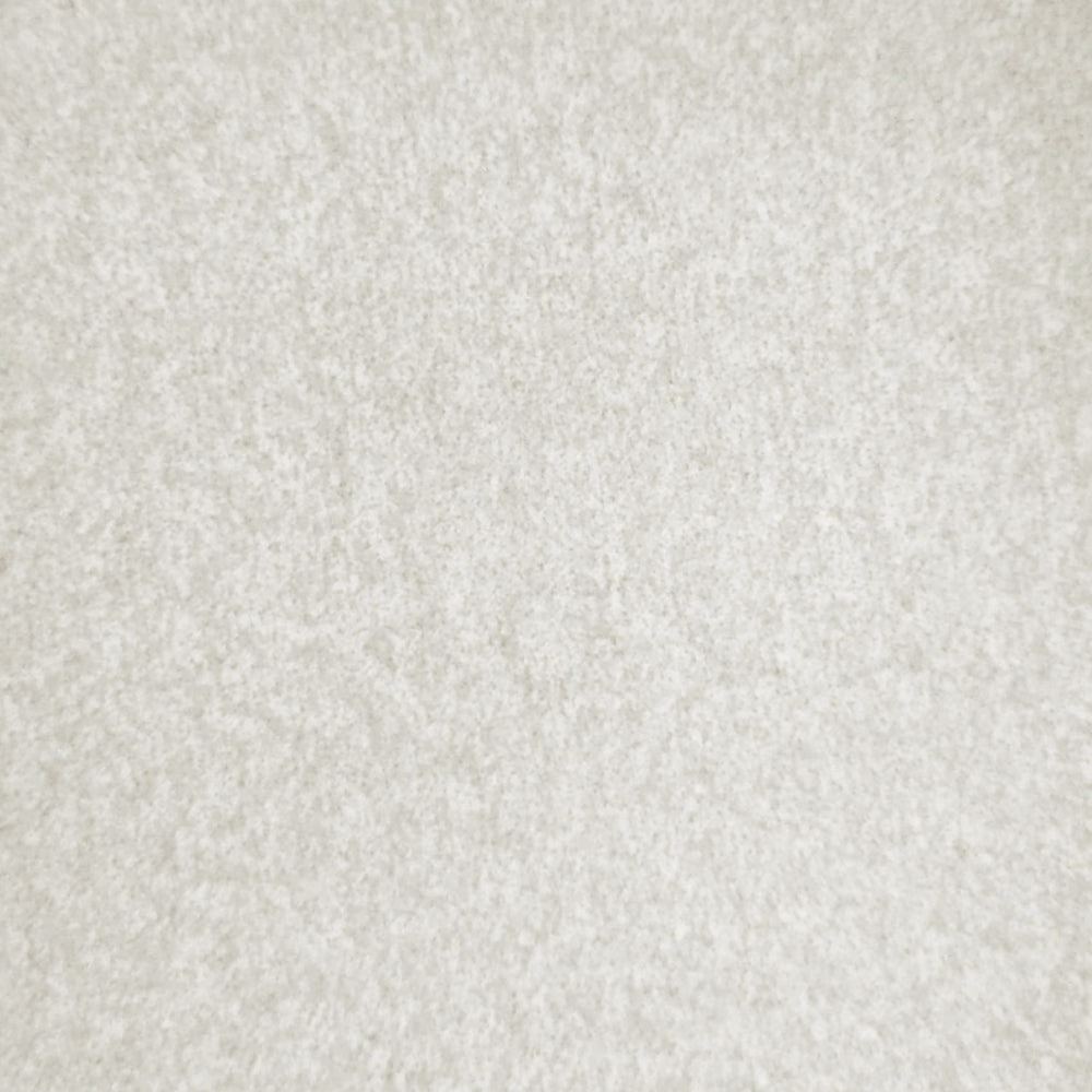 Soft ivory-white textured fabric swatch with a gentle mottled weave