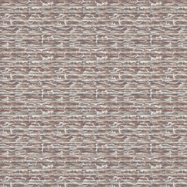 Abstract woven fabric in warm taupe brown with pale cream linear marks