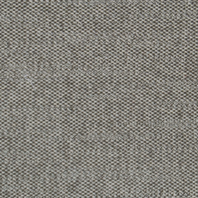 Close-up of mottled grey woven fabric with a fine nubby texture