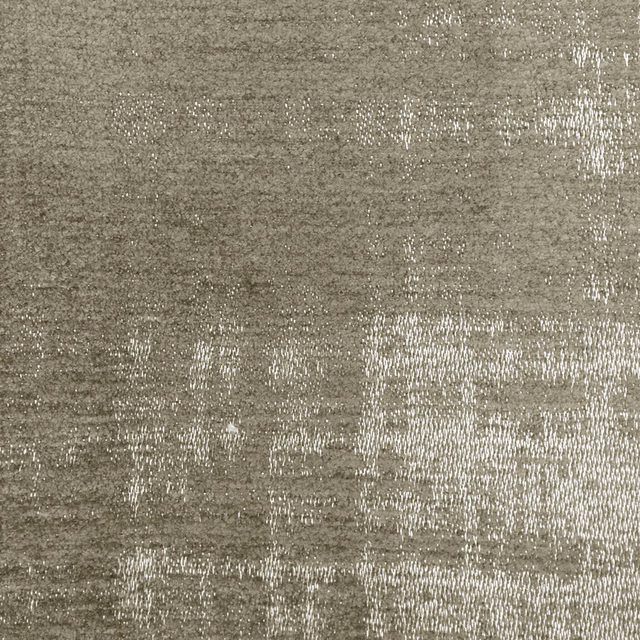 Taupe-brown textured fabric with a soft silvery sheen and subtle woven pattern