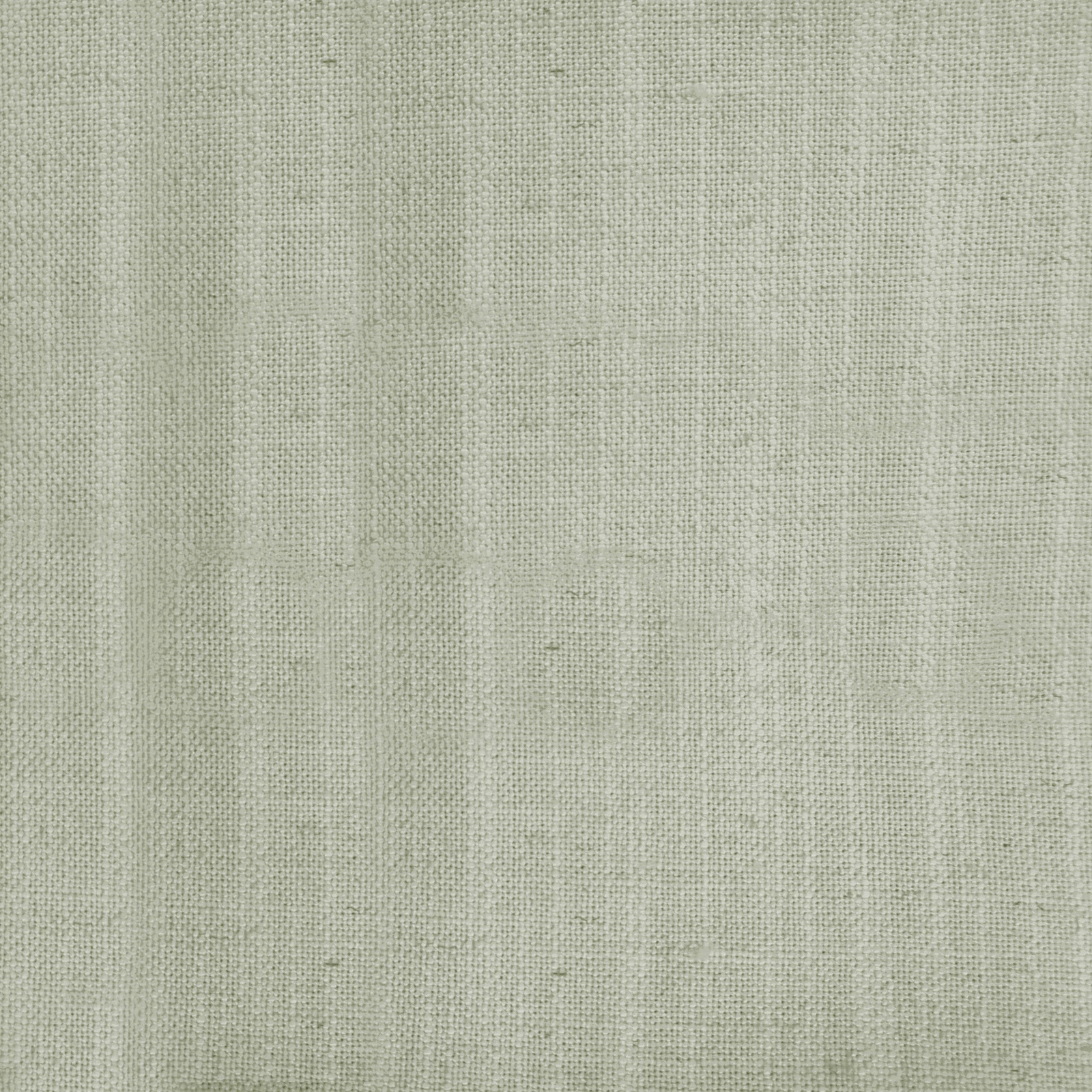 Pale sage green woven fabric with a subtle linen-look texture