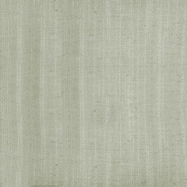 Pale sage green woven fabric with a subtle linen-look texture