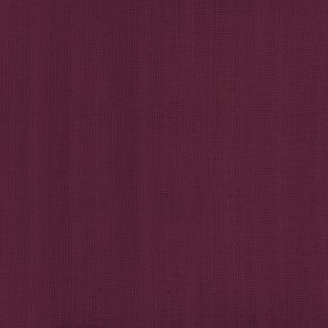 Deep berry pink plain-woven fabric with a fine textured surface