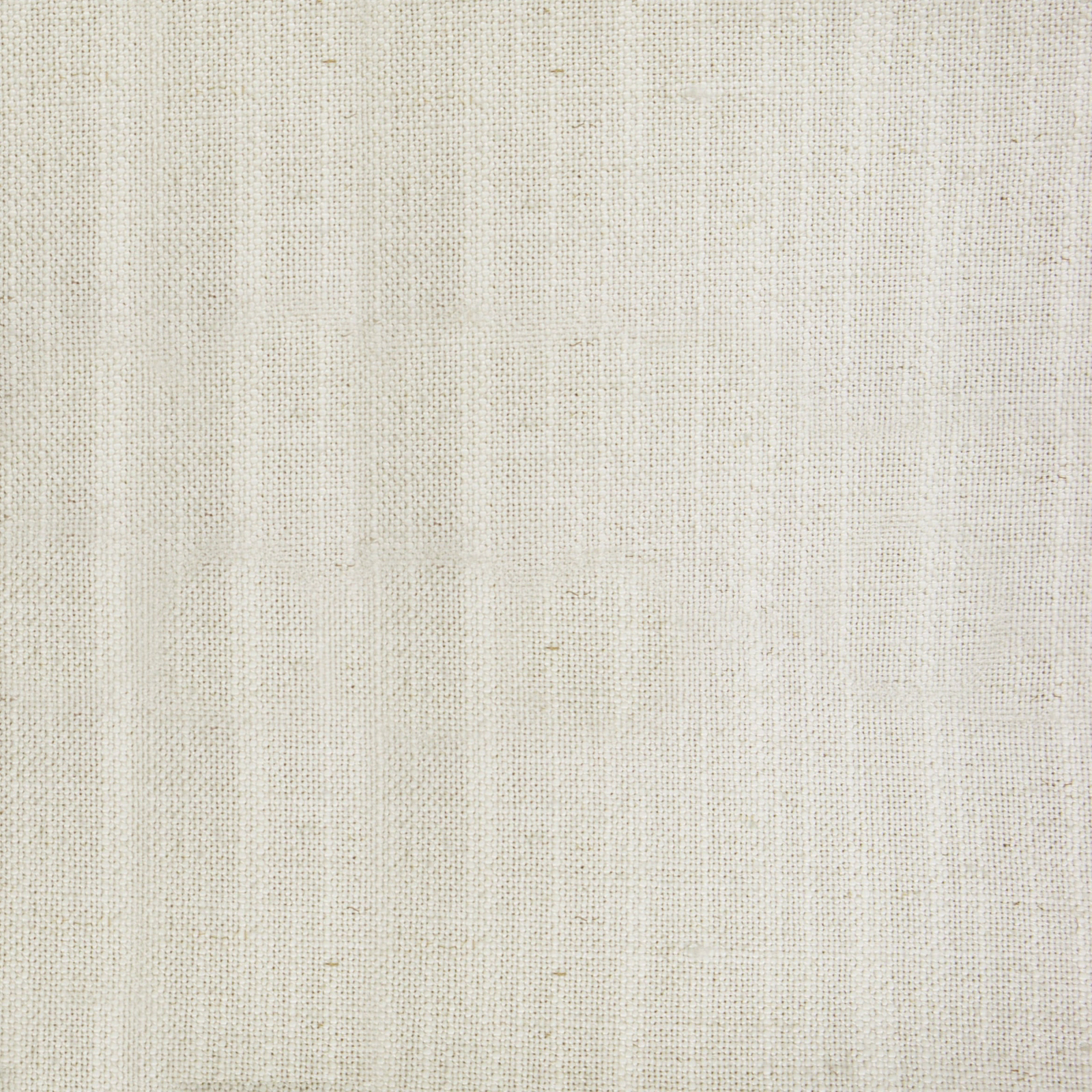 Pale ivory woven fabric with subtle slubs and a matte natural texture