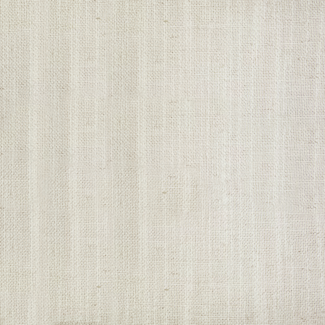 Pale ivory woven fabric with subtle slubs and a matte natural texture