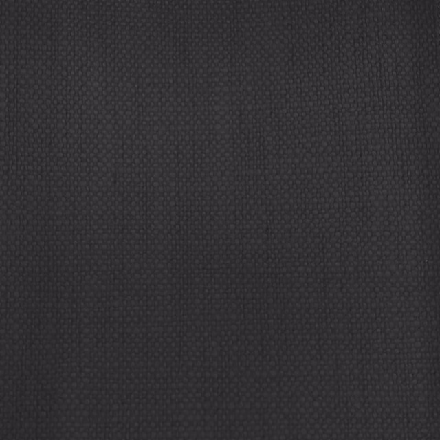Dark charcoal-black woven fabric with a tight, small-scale textured surface