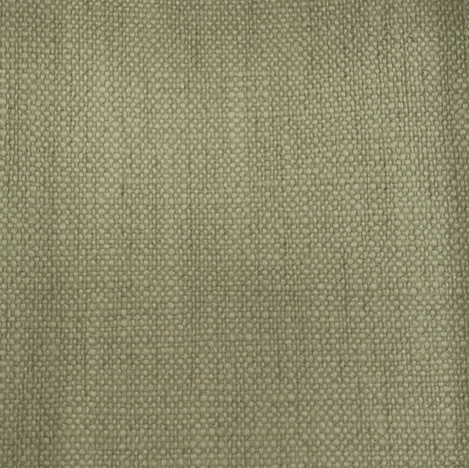 Muted olive green woven fabric with a tight textured pebble weave