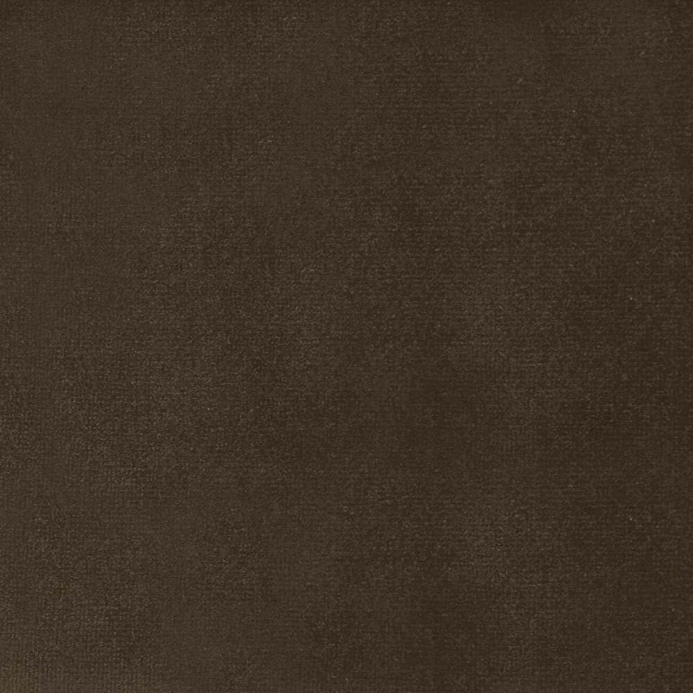 Dark smoky brown woven fabric with a fine matte texture