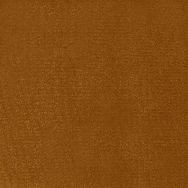 Burnished saffron-orange plain woven fabric with a soft matte sheen