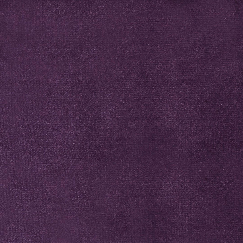Close-up of deep sapphire purple woven fabric with a soft, dense texture