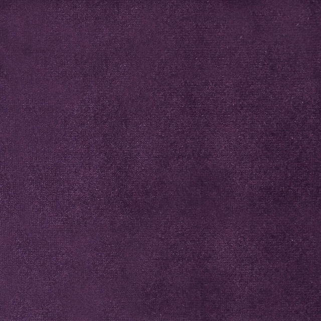 Close-up of deep sapphire purple woven fabric with a soft, dense texture