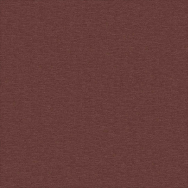 Deep cranberry-red plain weave with subtle horizontal slubs and soft tonal variation