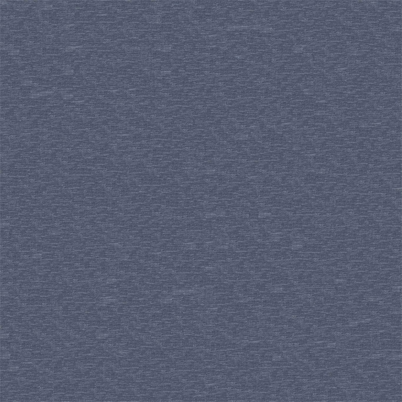 Deep slate lagoon-blue plain weave with subtle horizontal yarn texture
