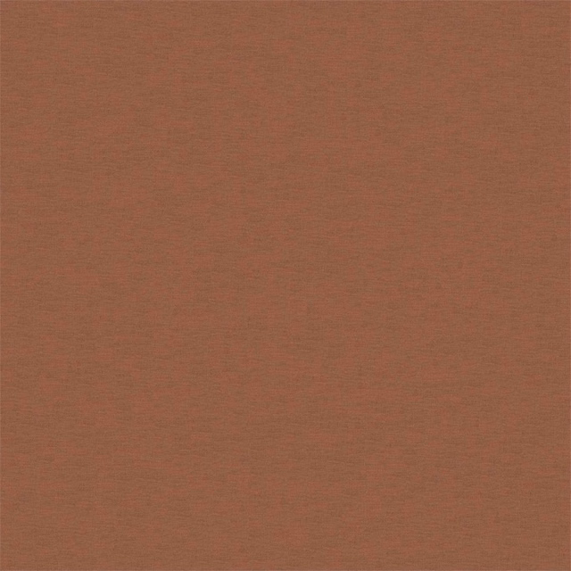 Warm nutmeg-brown plain weave with subtle horizontal texture and muted terracotta depth