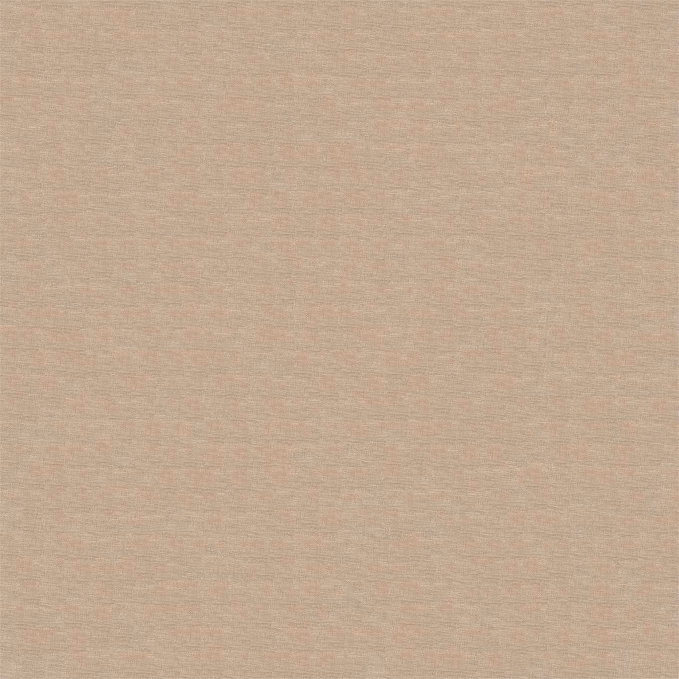 Warm stone-beige raffia-look plain weave with fine horizontal texture